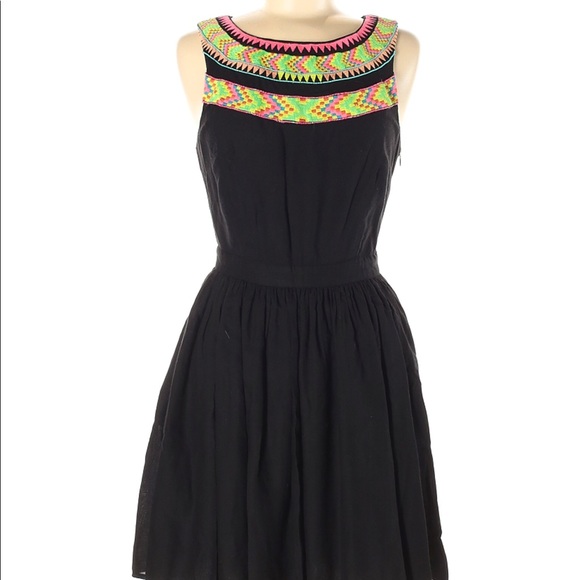 Mara Hoffman embroidered little black dress - Picture 2 of 5